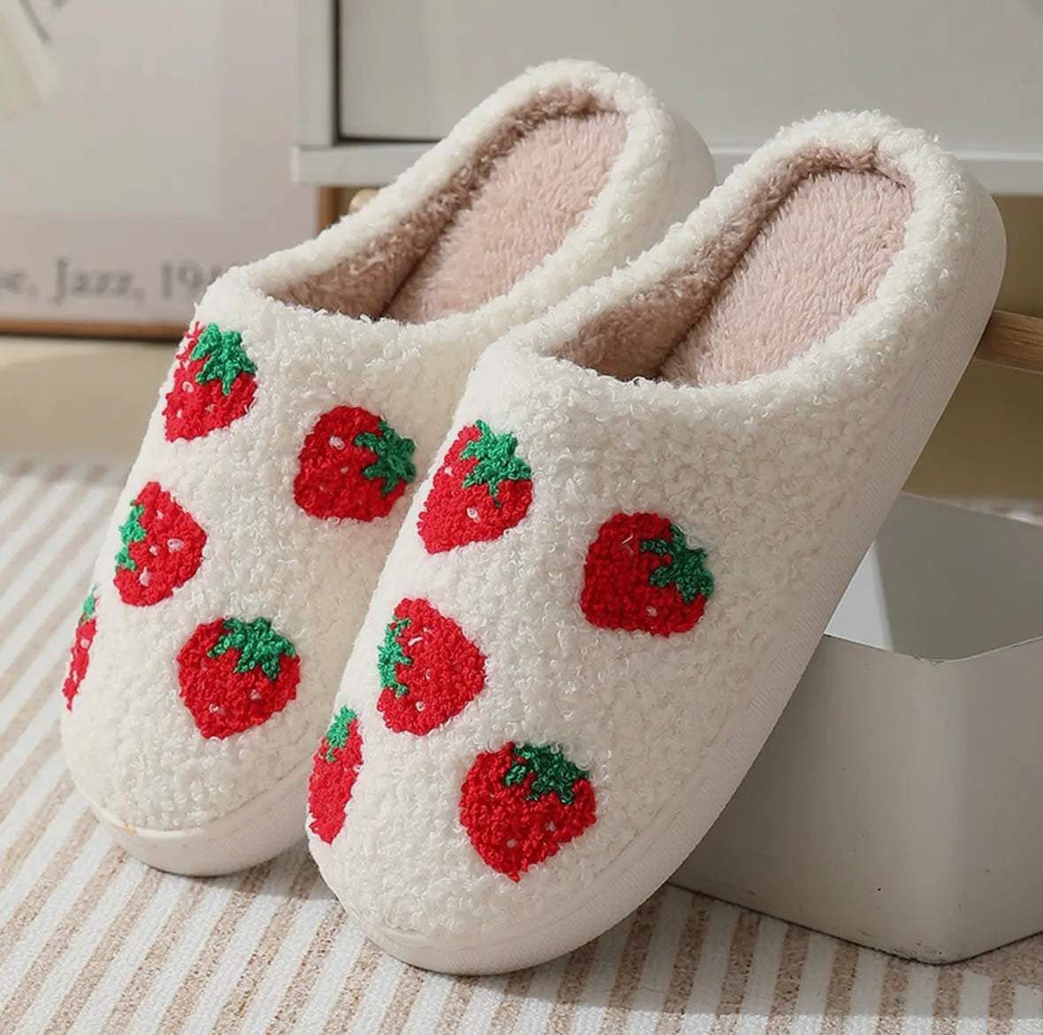 Strawberry Slippers