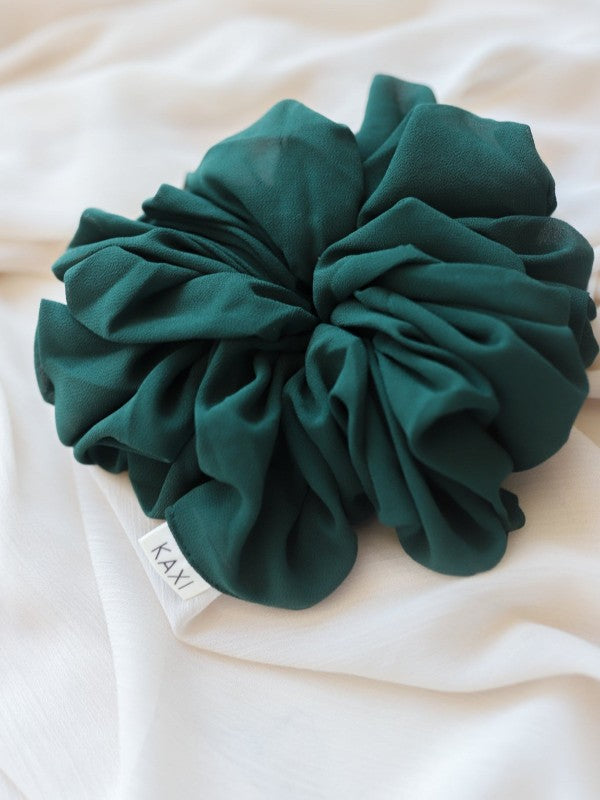 Jumbo Scrunchie, Forest Green