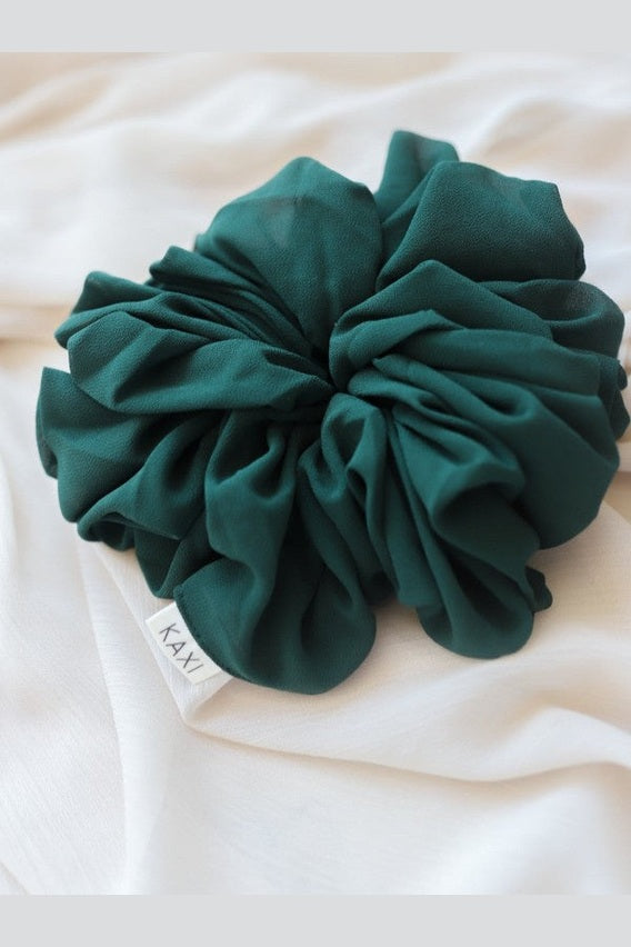 Jumbo Scrunchie, Forest Green