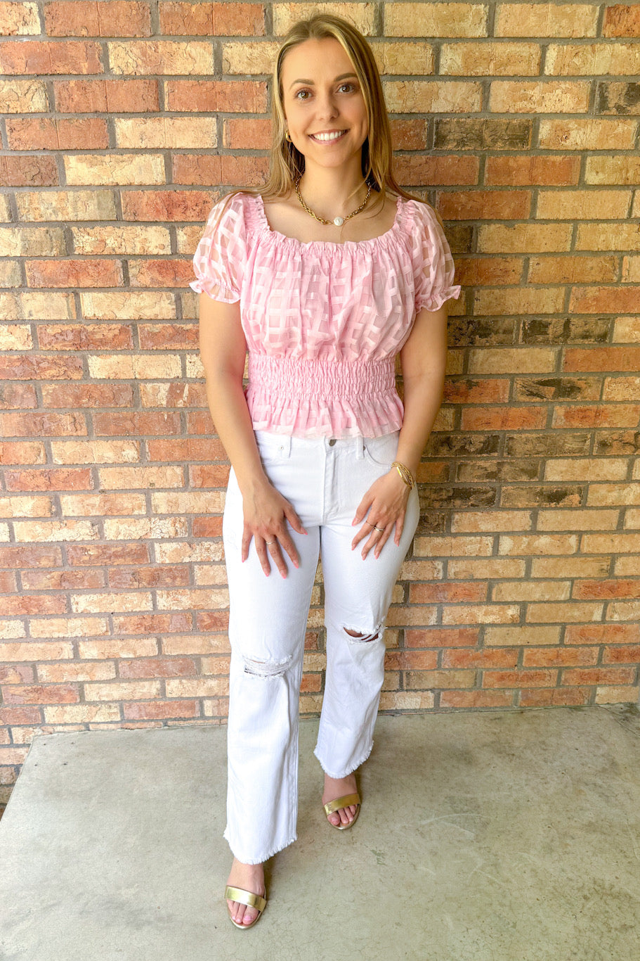 Sweet Bliss Top, Pink