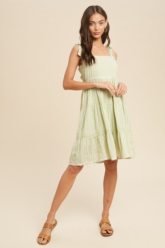 Simply Delightful Dress, Green Tea