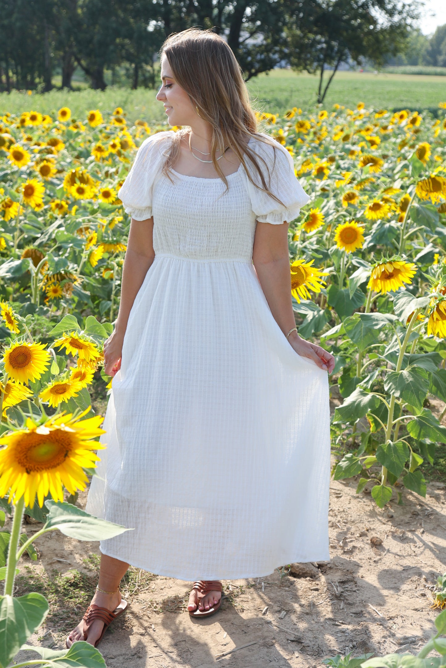 New Hope Dress, White