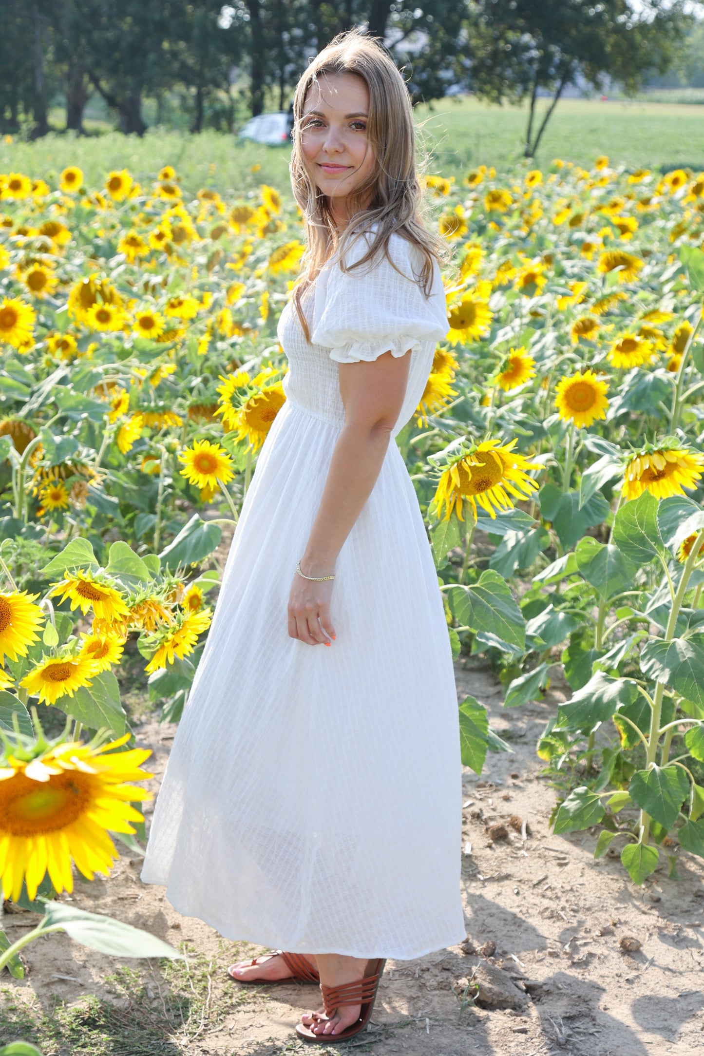 New Hope Dress, White