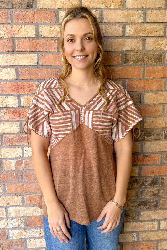 Fully Invested Top, Amber