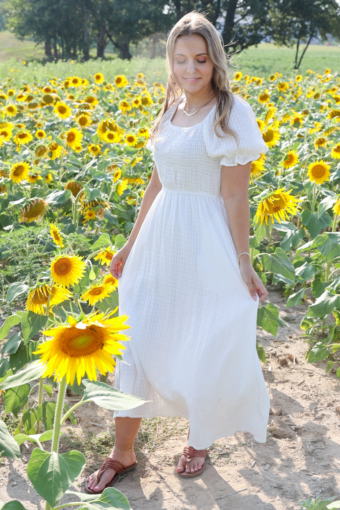 New Hope Dress, White
