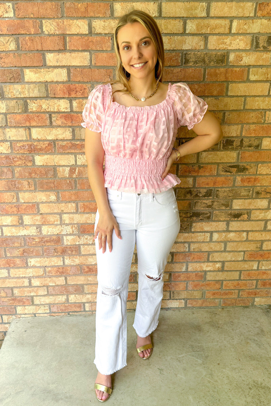 Sweet Bliss Top, Pink