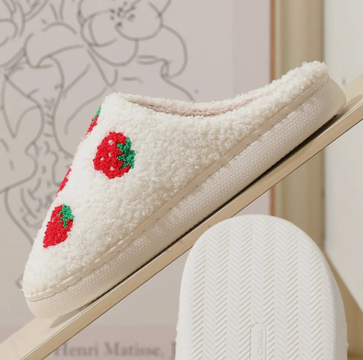 Strawberry Slippers