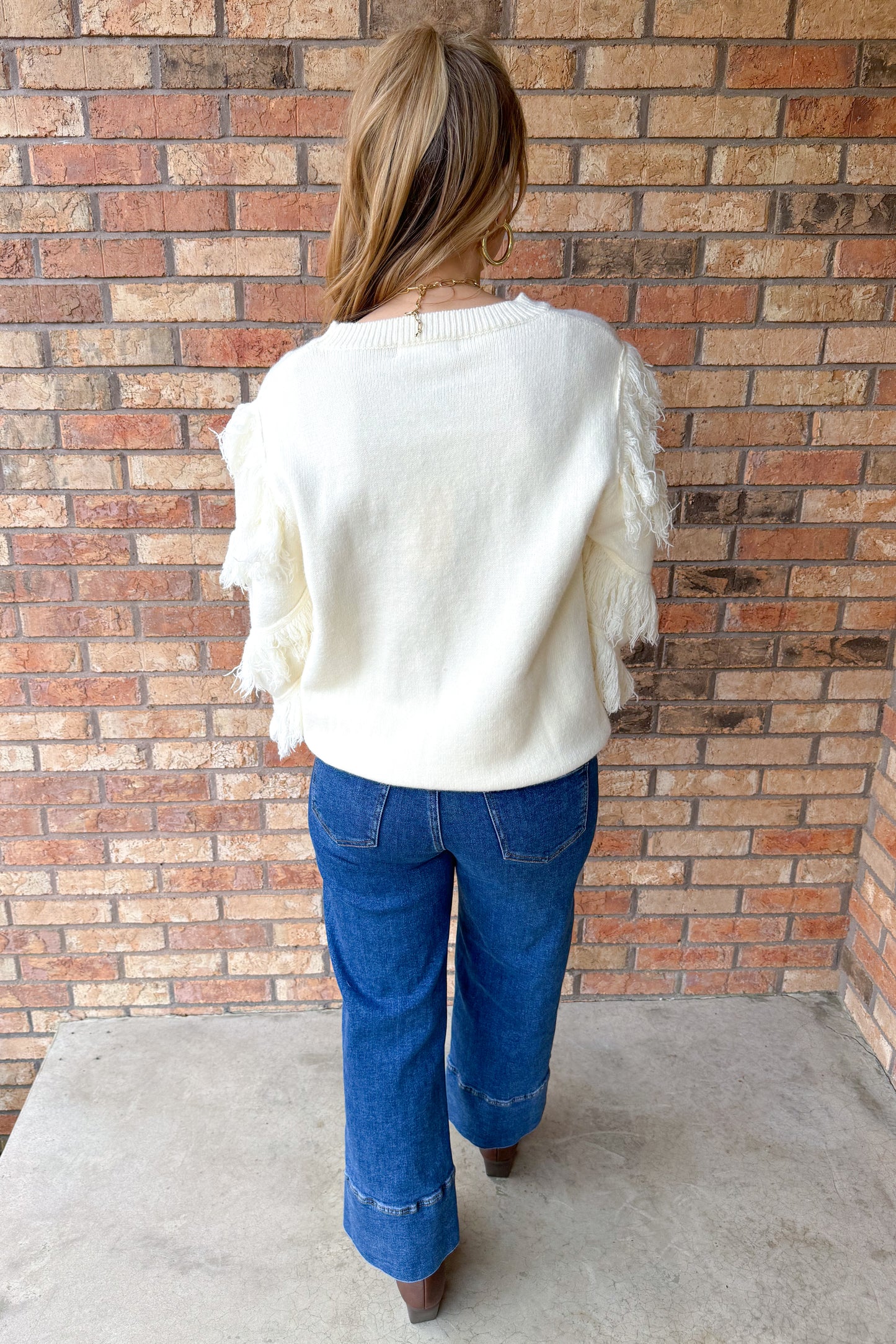 Special Occasion Sweater, Off White