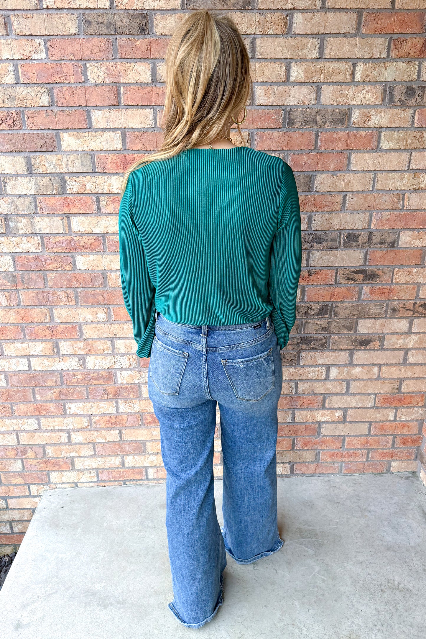Home For The Holidays Bodysuit, Sea Green