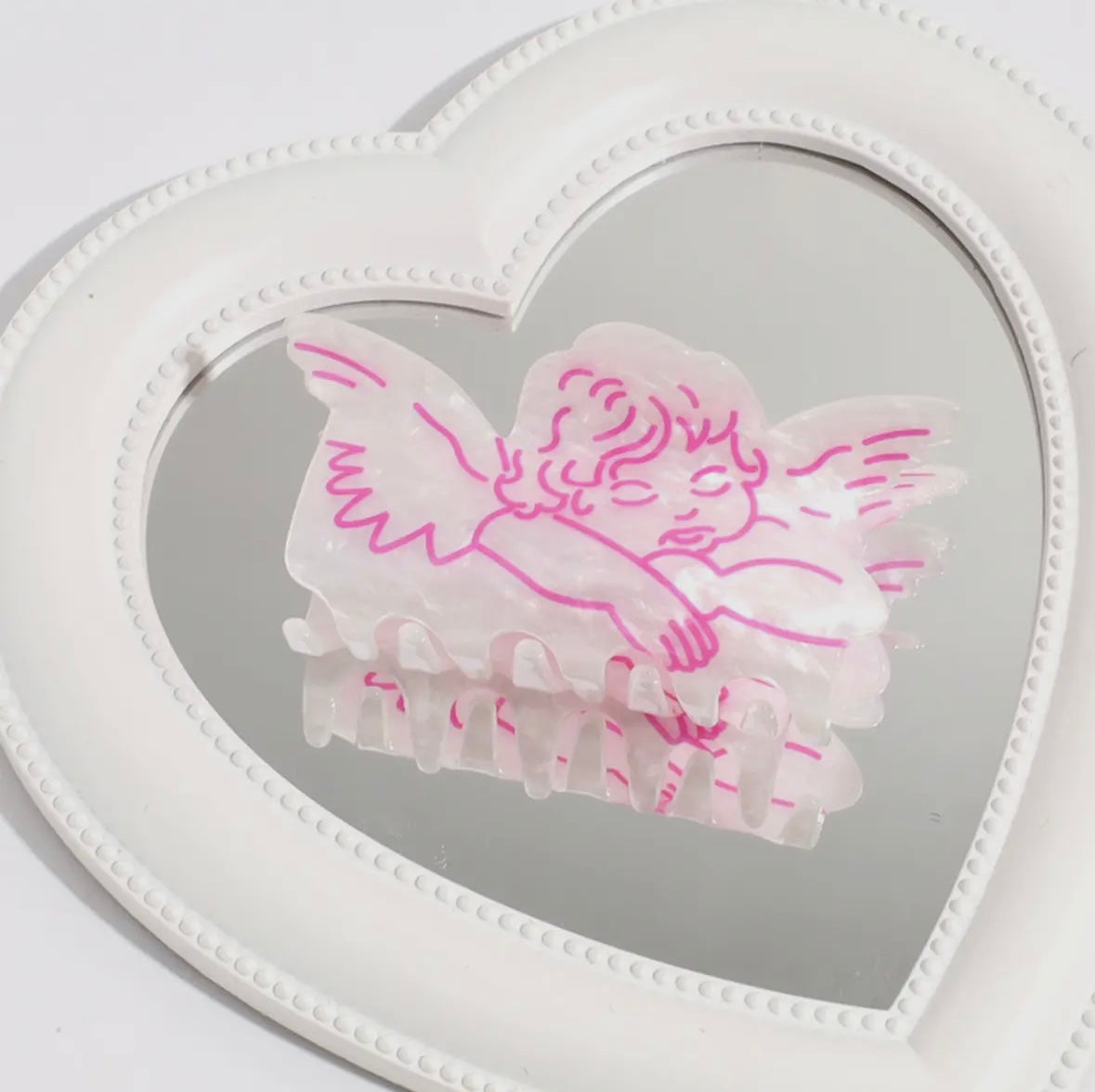 Vintage Acetate Angel Hair Claw Clip