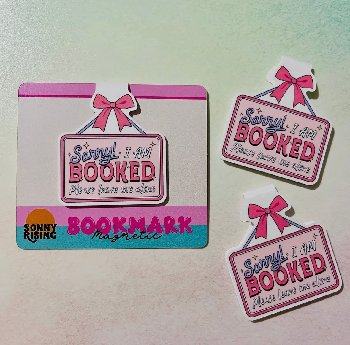 Sorry! I Am Booked Magnetic Bookmark