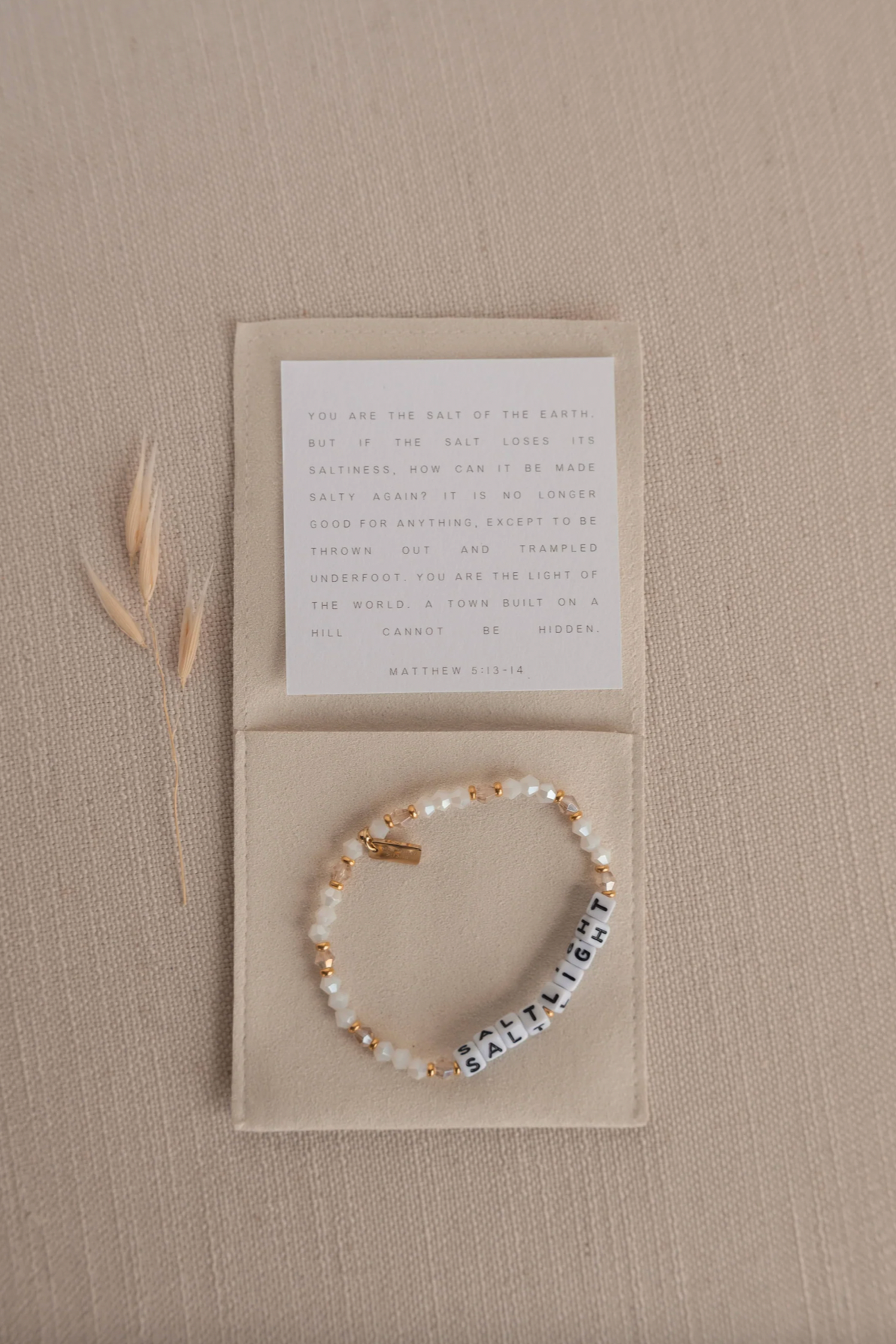 Salt + Light Bracelet