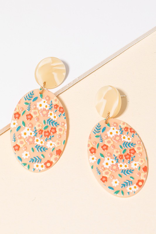 Count Your Blessings Earrings, Natural