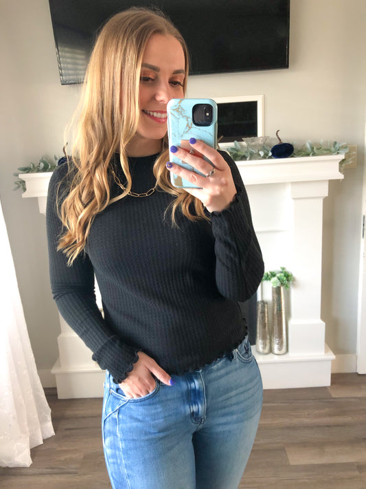 So Essential Top, Black