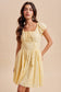 Ray of Sunshine Mini Dress, Lemon Water