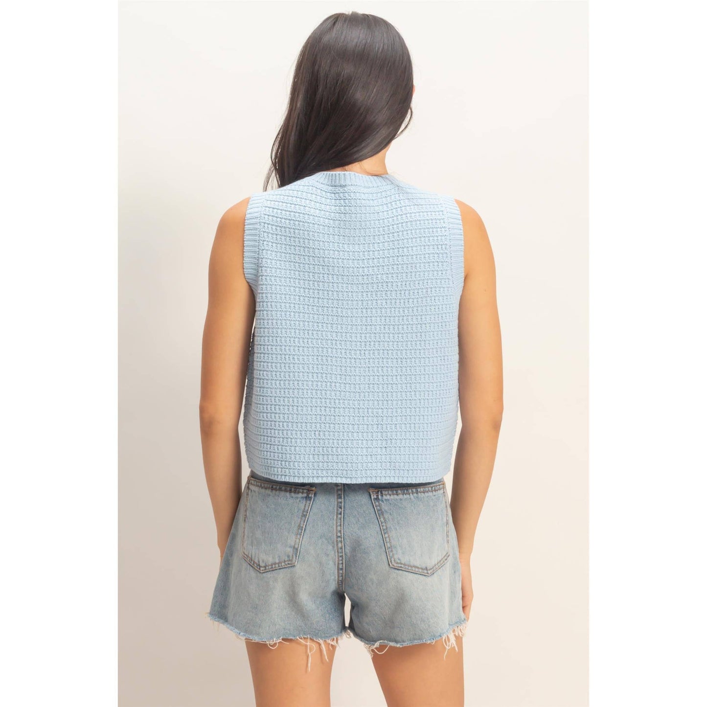 Come as You Are Vest, Ice Blue