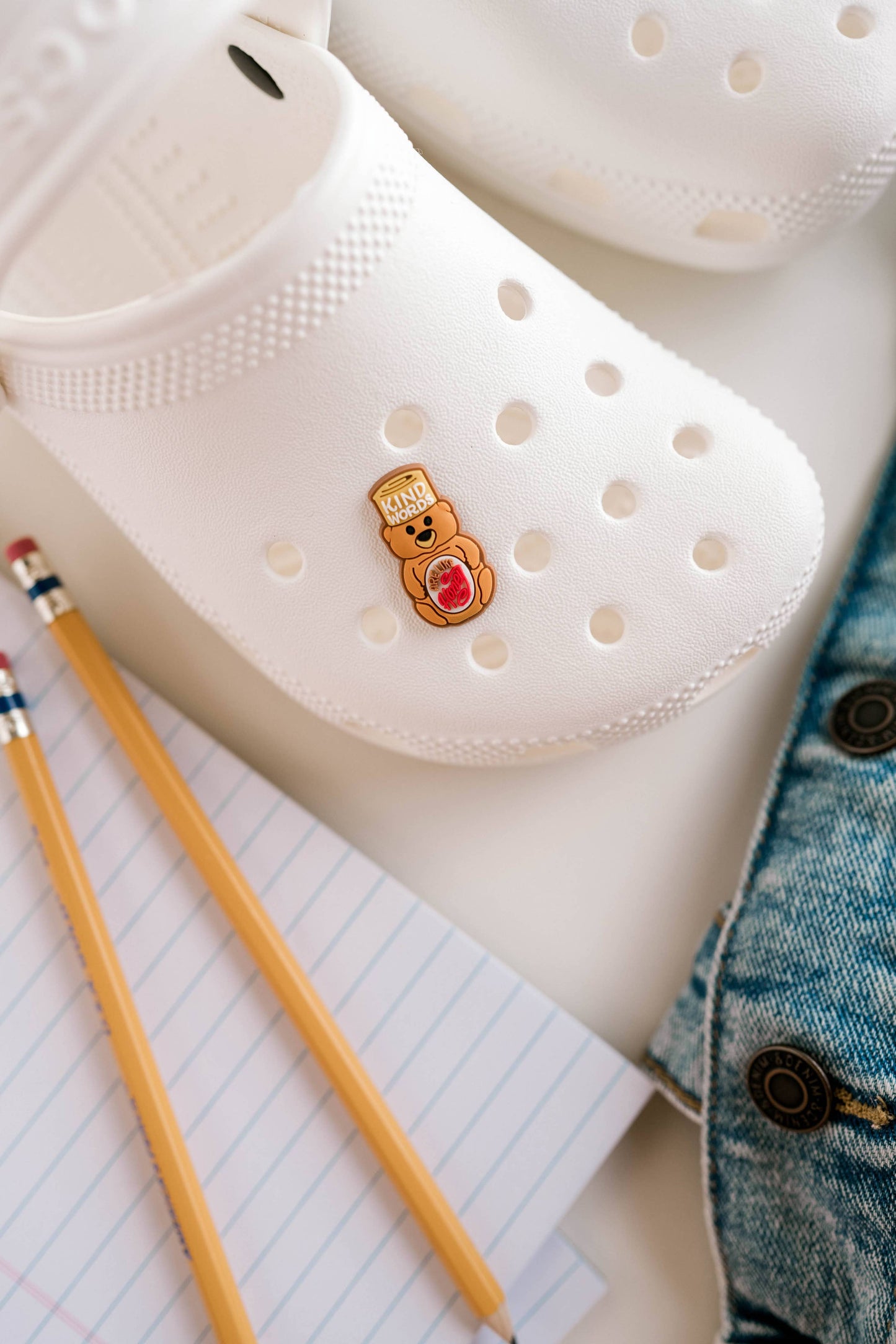 Kind Words Shoe Charm