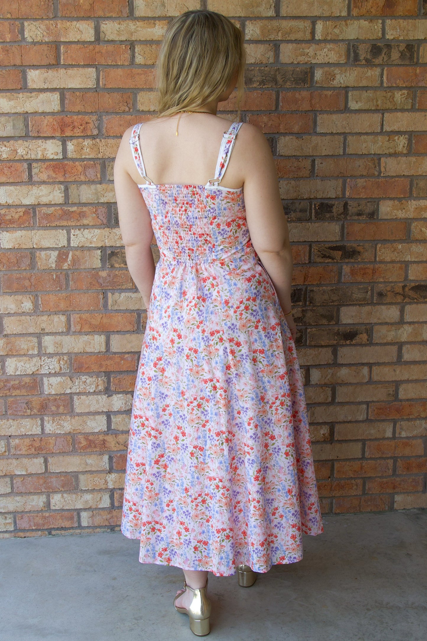 The Sweetest Thing Maxi Dress, Peony Multi