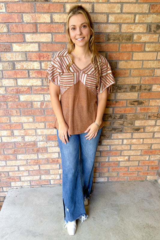 Fully Invested Top, Amber