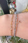 Studded Cross Charm Layered Bracelet, Grey