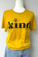 Bee Kind Graphic Tee, Mustard