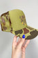 Cowboy Yee Haw Trucker Hat, Olive/Camo