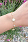 Sterling Silver Clover Chain Bracelet, Gold