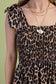So Charming Leopard Printed Midi Dress