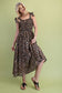 So Charming Leopard Printed Midi Dress