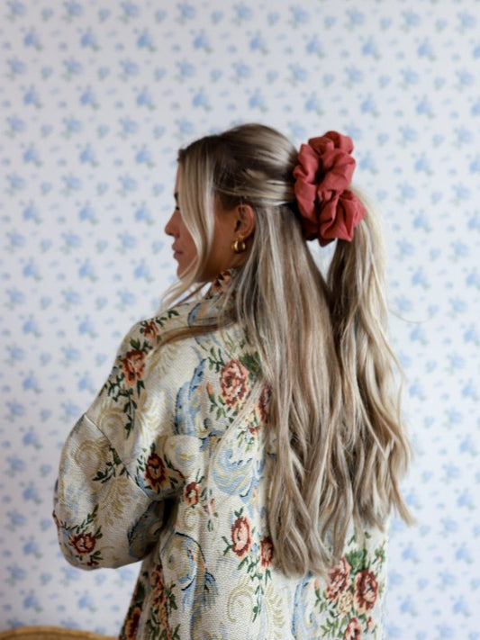 Jumbo Scrunchie, Dusty Rose