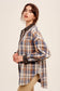 Jolene Mixed Plaid Oversized Plaid Top