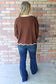 Fade Into Fall Knit Sweater, Brown