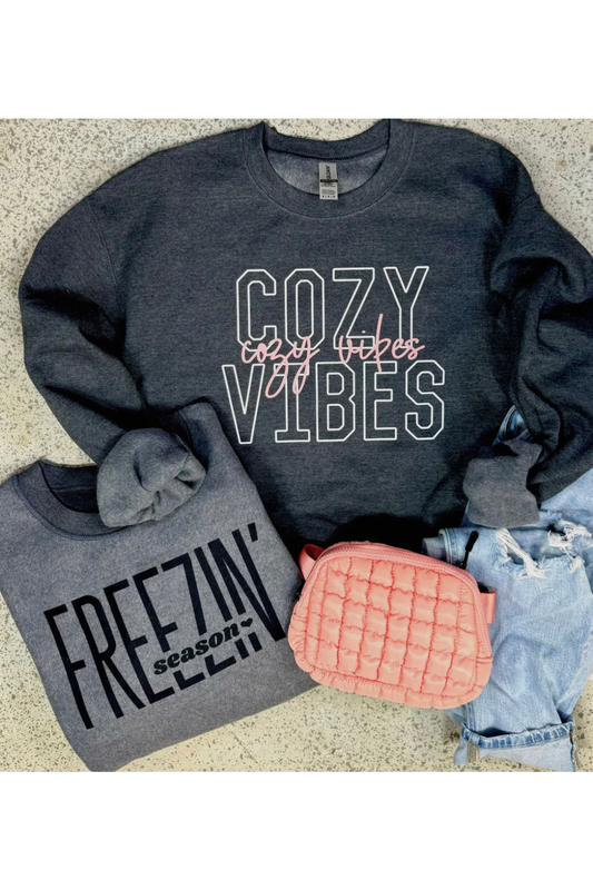 Cozy Vibes Reversible Sweatshirt
