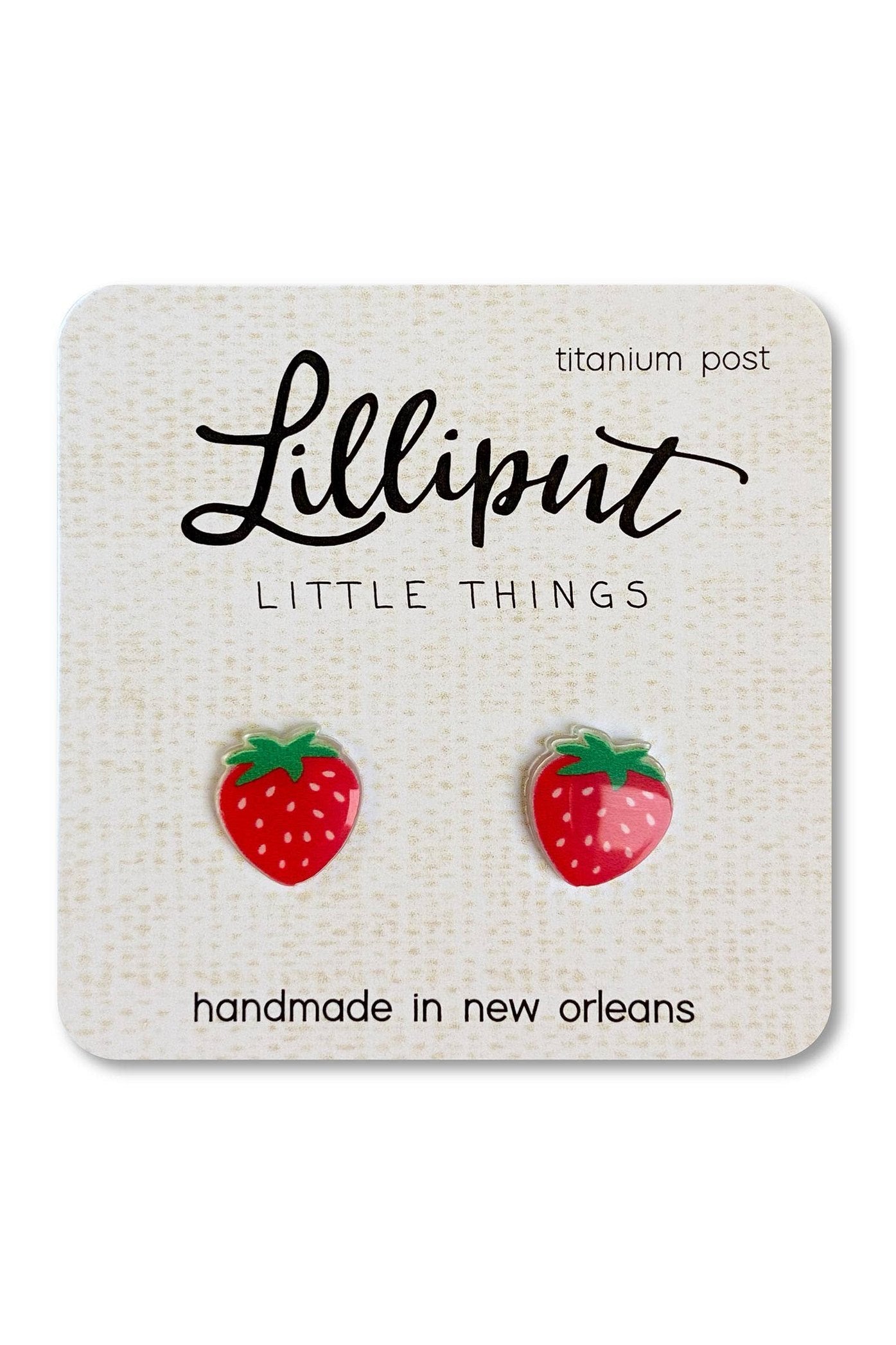 Strawberry Earrings