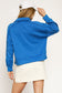 Fresh Breeze Luxeknit On-The-Go Collared Pullover, Ocean