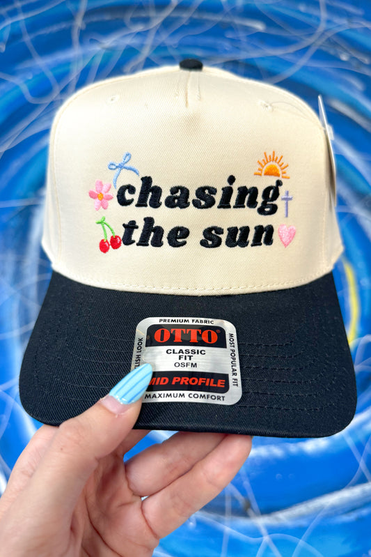 Chasing the Sun Hat, Black/Natural