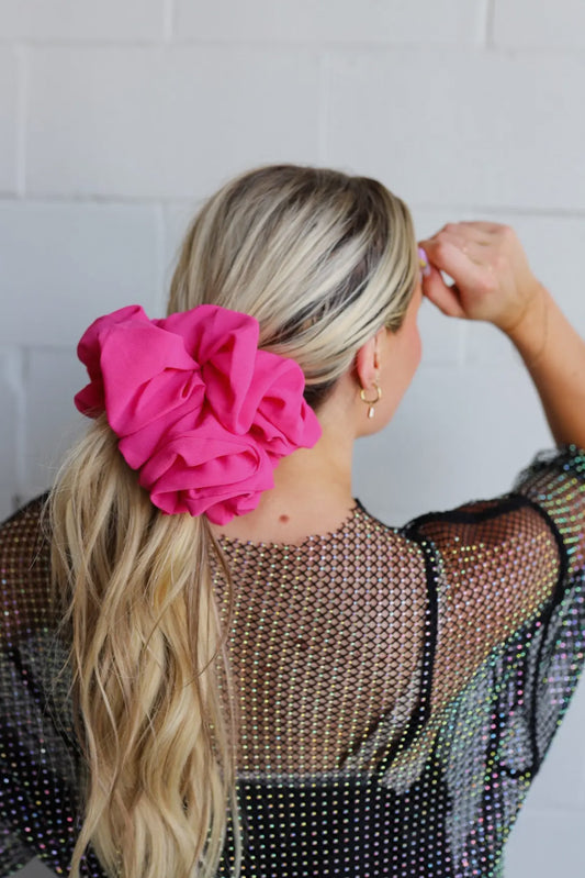 Jumbo Scrunchie, Magenta