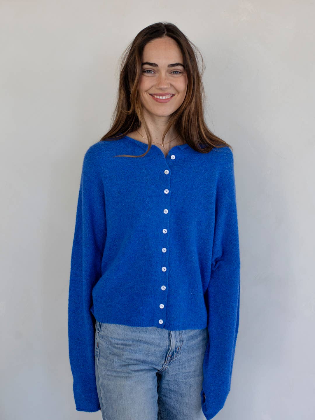 Piper Cardigan, Blue