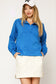 Fresh Breeze Luxeknit On-The-Go Collared Pullover, Ocean