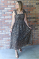 So Charming Leopard Printed Midi Dress