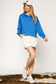 Fresh Breeze Luxeknit On-The-Go Collared Pullover, Ocean