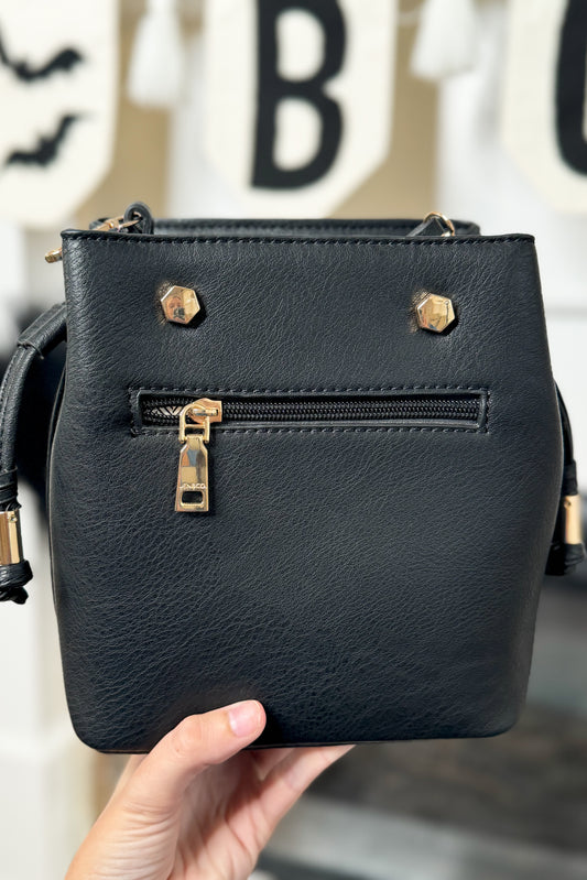 Mini Bucket Bag, Black