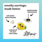 Halloween Cookie Earrings