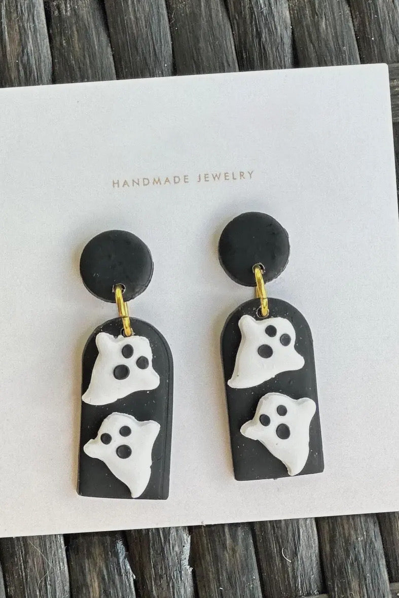 Ghost Dangle Earrings