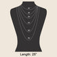 Rounded Triangle Cutout Pendant Necklace, Gold