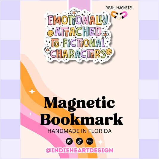 Emotionally Attached Magnetic Bookmark