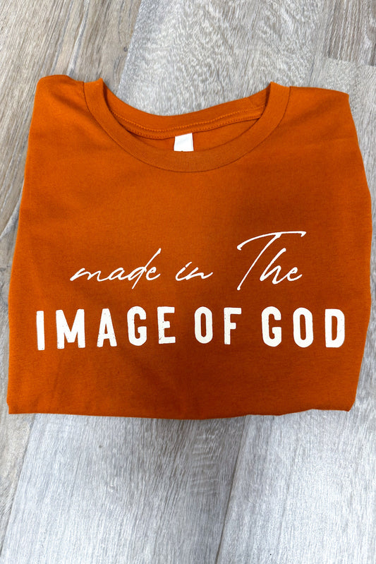 Made In The Image Of God Graphic Tee, Autumn *FINAL SALE*