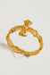 Ruth Vintage Adjustable Cross Ring, Gold