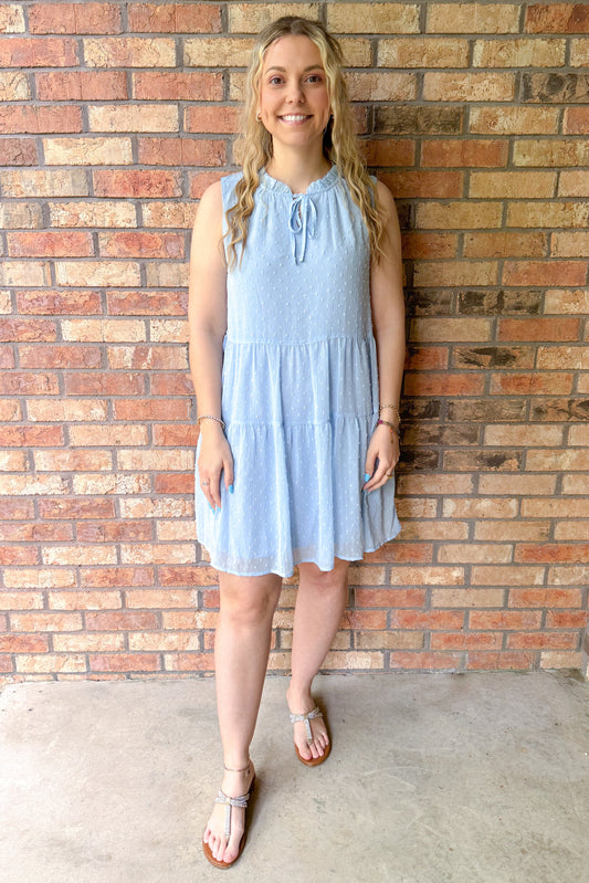 Take Me Away Dress, Blue