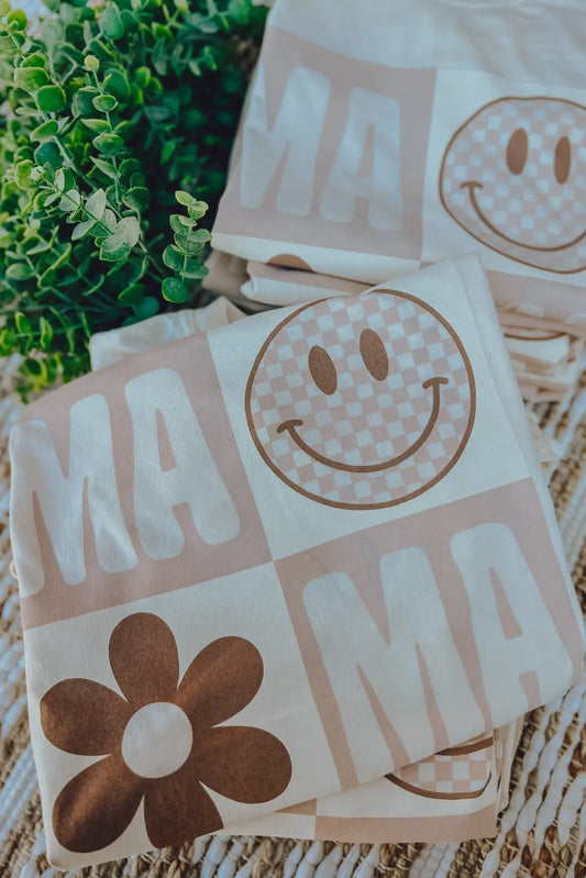 Mama Comfort Colors Tee, Ivory